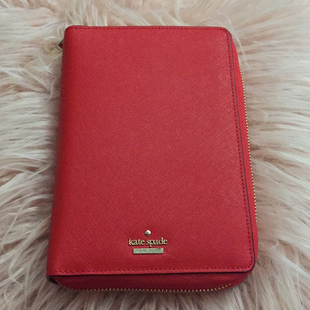 Kate spade agenda in Rooster red